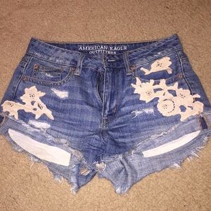 American Eagle High Waisted Shorts